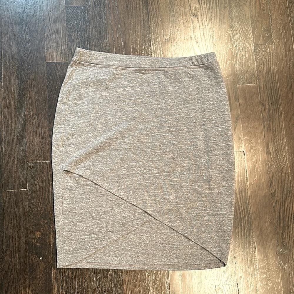 Splendid gray cotton skirt size large